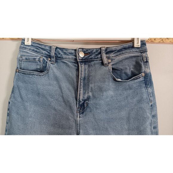 American Eagle 10R Medium Wash Mom Denim Casual Comfort Occasion Stretch Jeans - Picture 2 of 6